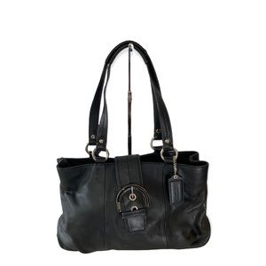 Coach Black Shoulder Bag